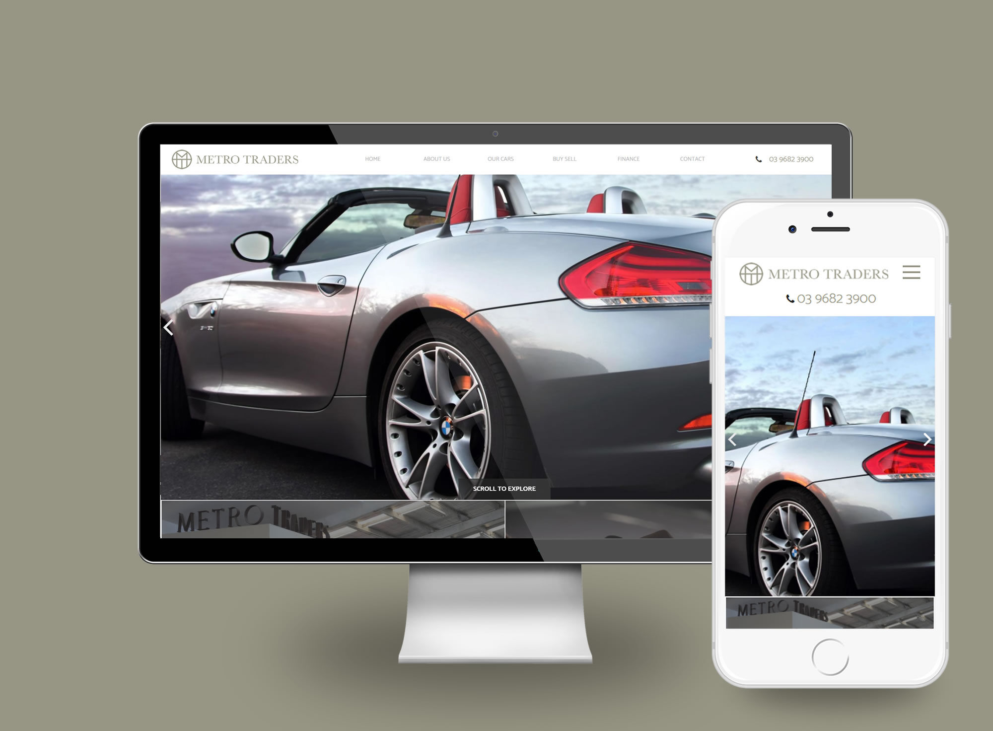 METRO TRADERS  Desktop view