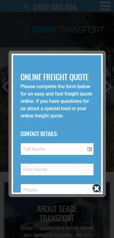 Seage Transport mobile4