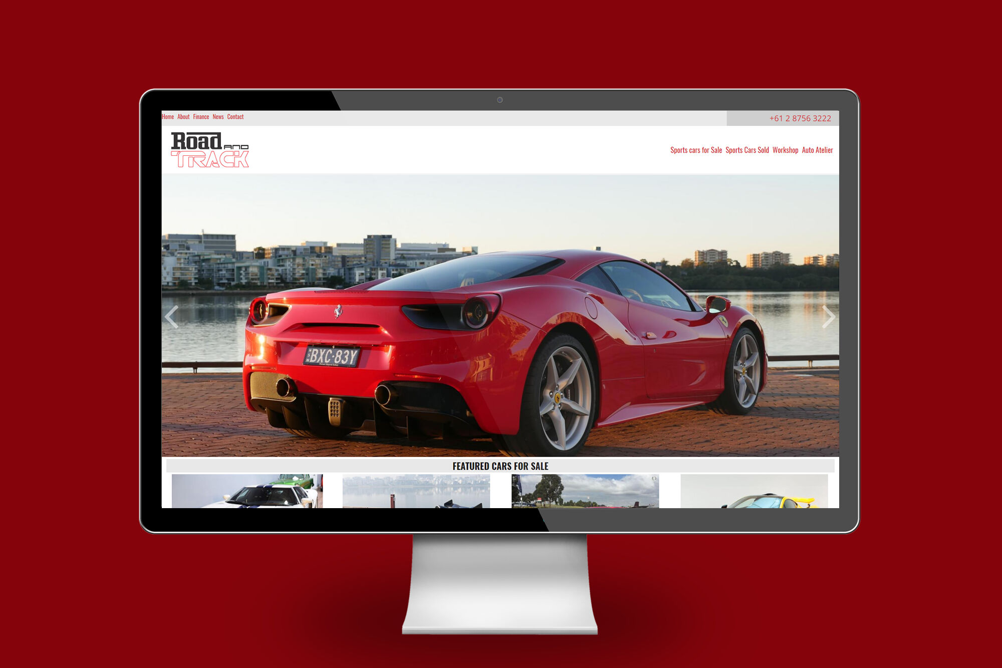 Road and Track desktop