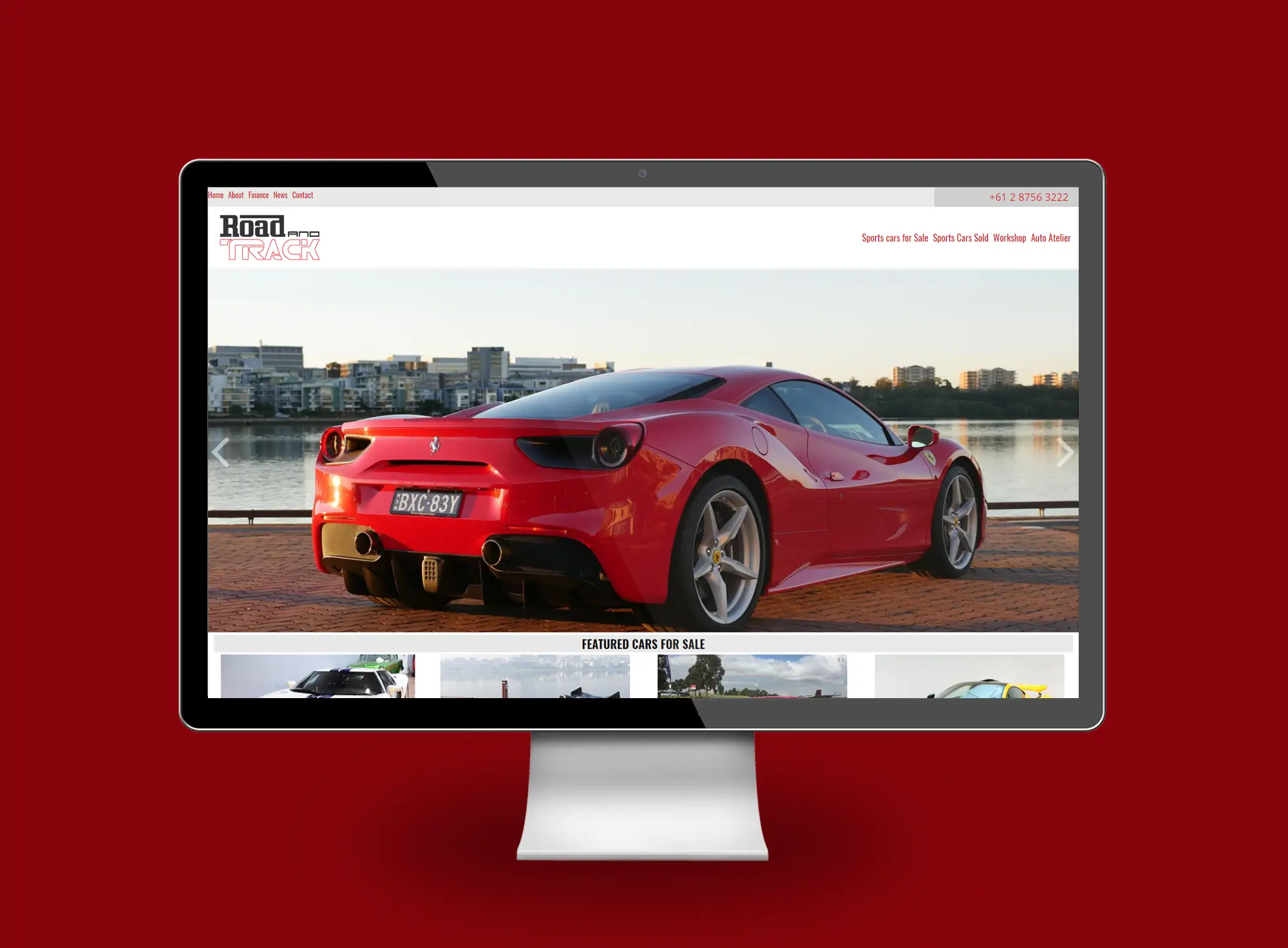 Road and Track desktop