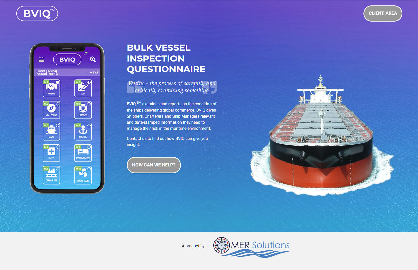 BVIQ Bulk Vessel Inspection Questionnaire
