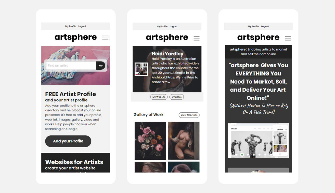 WebApp-artsphere