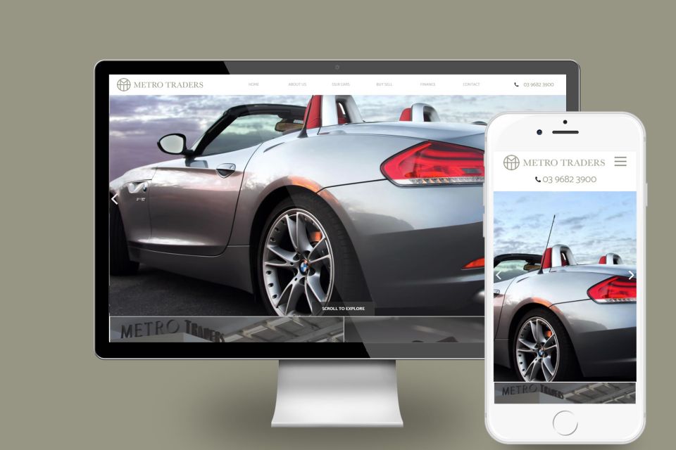 METRO TRADERS  Desktop view