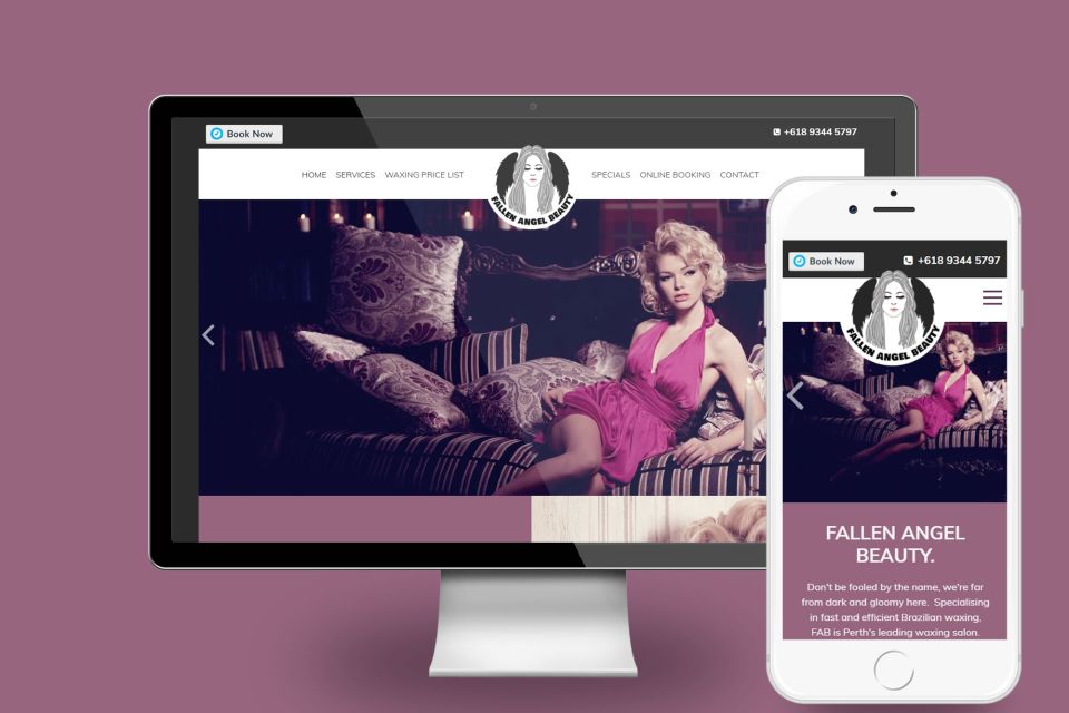 Fallen Angel Beauty Desktop view new